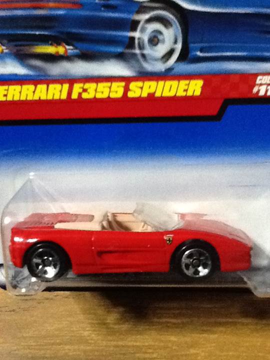 1996 Ferrari F355 Spider - Mainline toy car collectible - Main Image 2