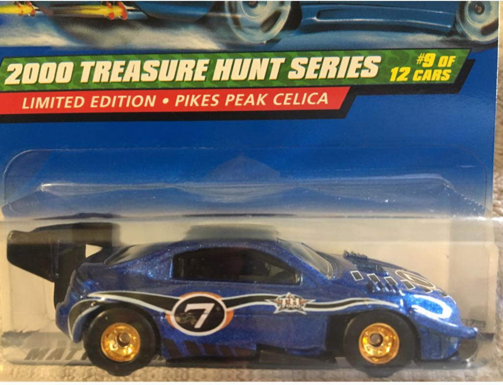 1997 Pikes Peak Celica - Treasure Hunts toy car collectible - Main Image 2