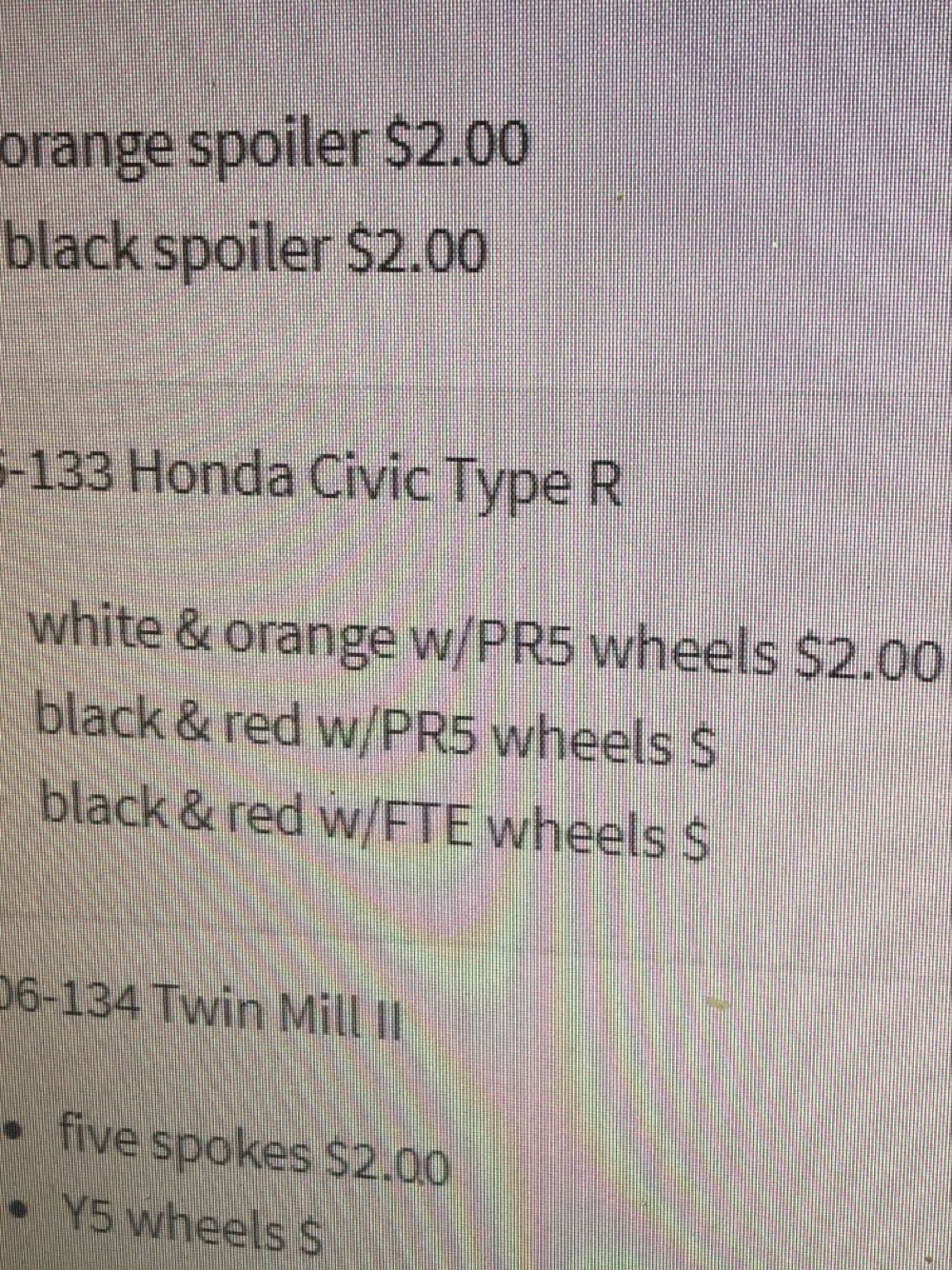 Honda Civic Type R - 2006 Mainline toy car collectible - Main Image 3