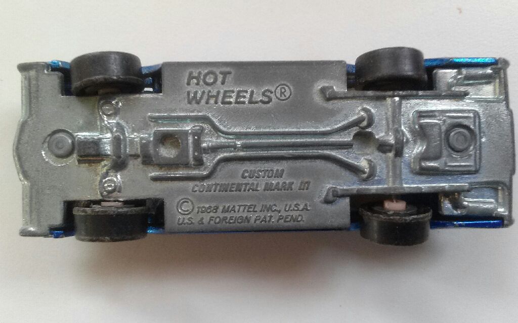Custom Continential Mark III - 1969 Hot Wheels toy car collectible - Main Image 2