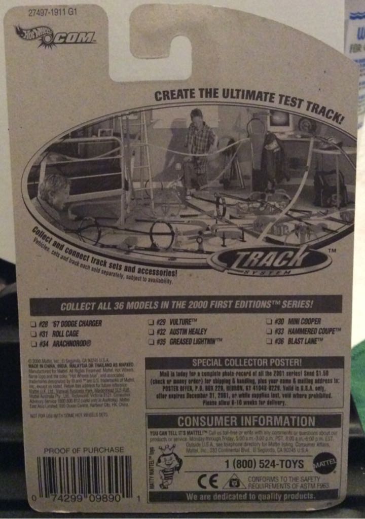 Blast Lane - First Editions toy car collectible - Main Image 2