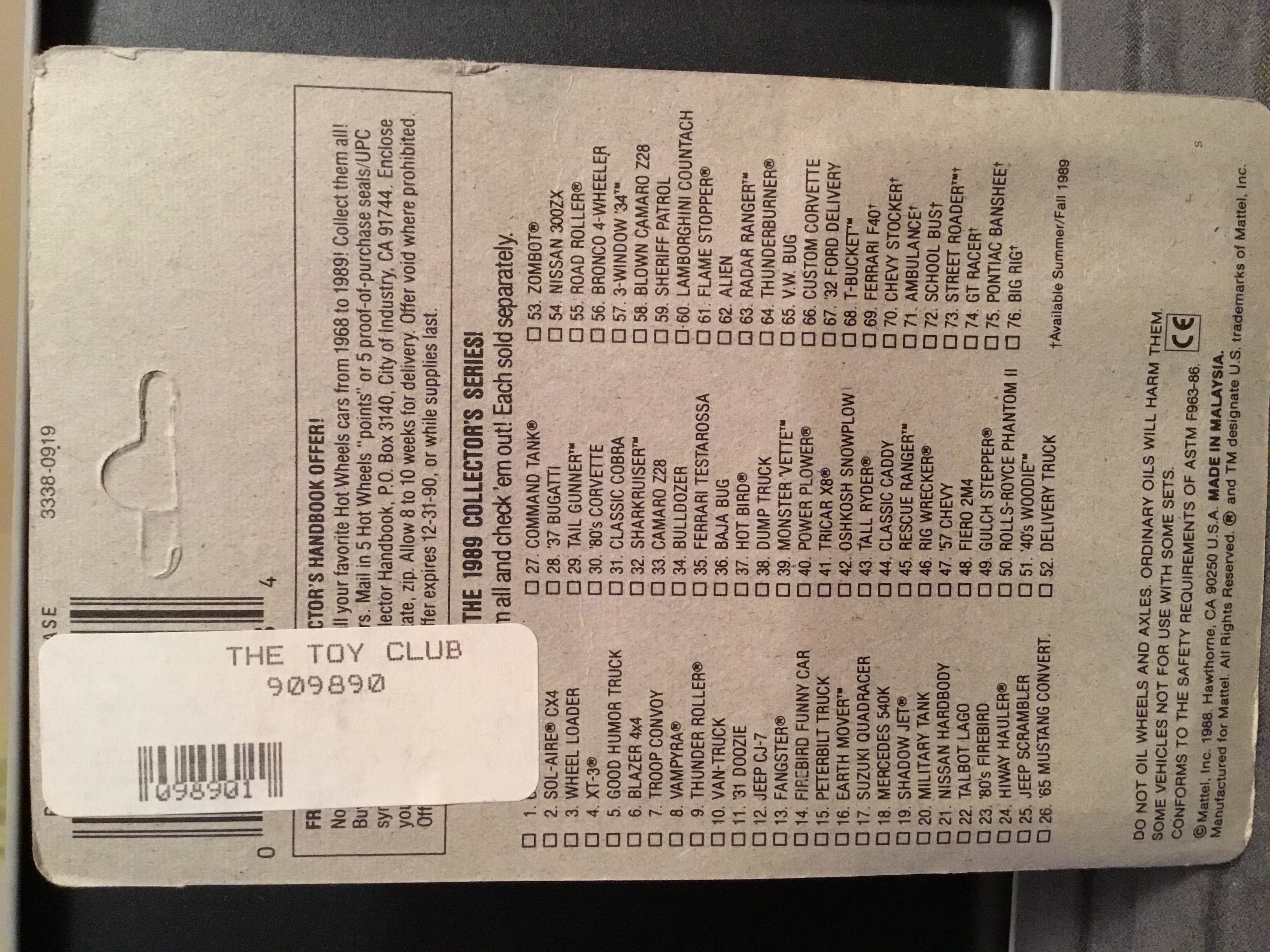 Assault Crawler - Mainline toy car collectible - Main Image 2