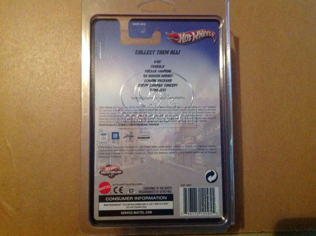 Chevy Camaro Concept - Hot Wheels Boulevard toy car collectible - Main Image 2