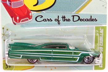 Custom ’59 Cadillac - Cars Of The Decades toy car collectible - Main Image 2