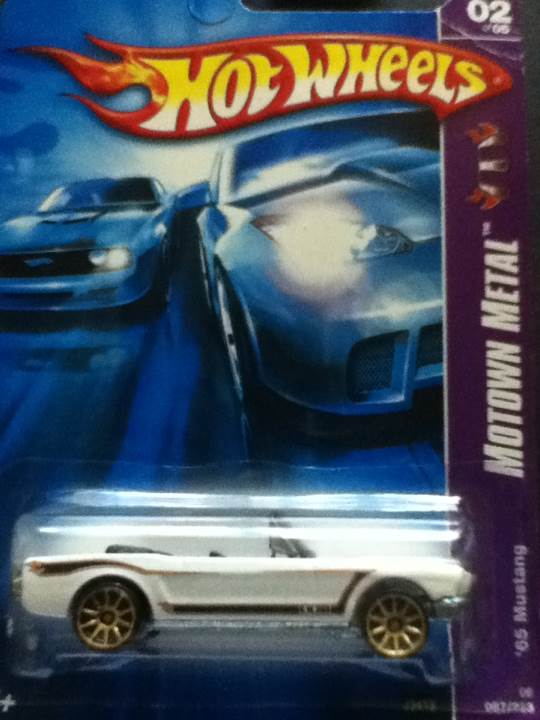 ’65 Mustang Convertible - Motown Metal toy car collectible - Main Image 2