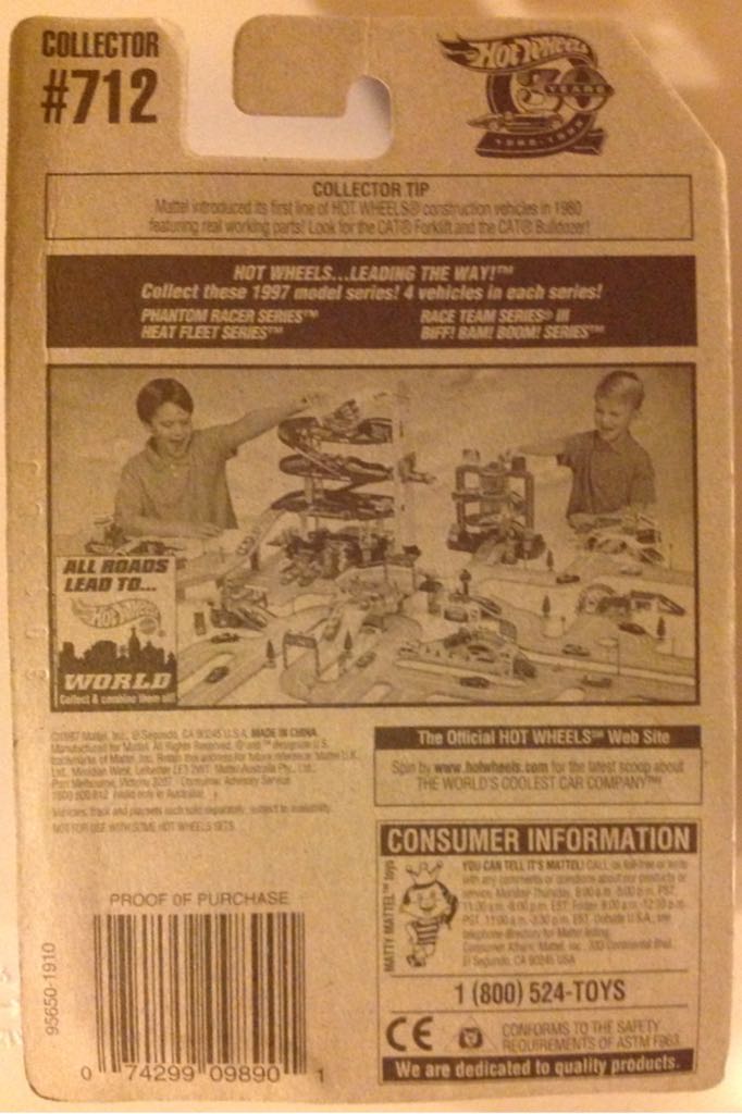 Tipper (712) - Numbered toy car collectible - Main Image 2