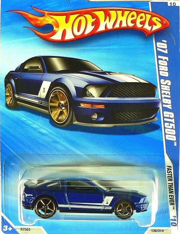 ’07 Ford Shelby GT-500 - Faster Than Ever ’10 toy car collectible - Main Image 2