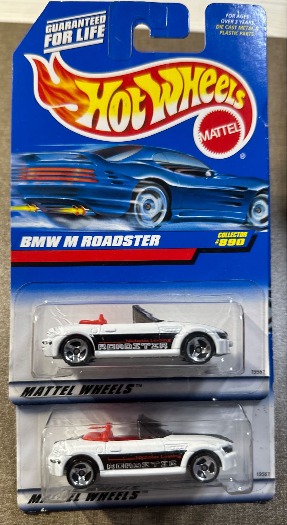 BMW M Roadster - 1998 Hot Wheels toy car collectible - Main Image 3