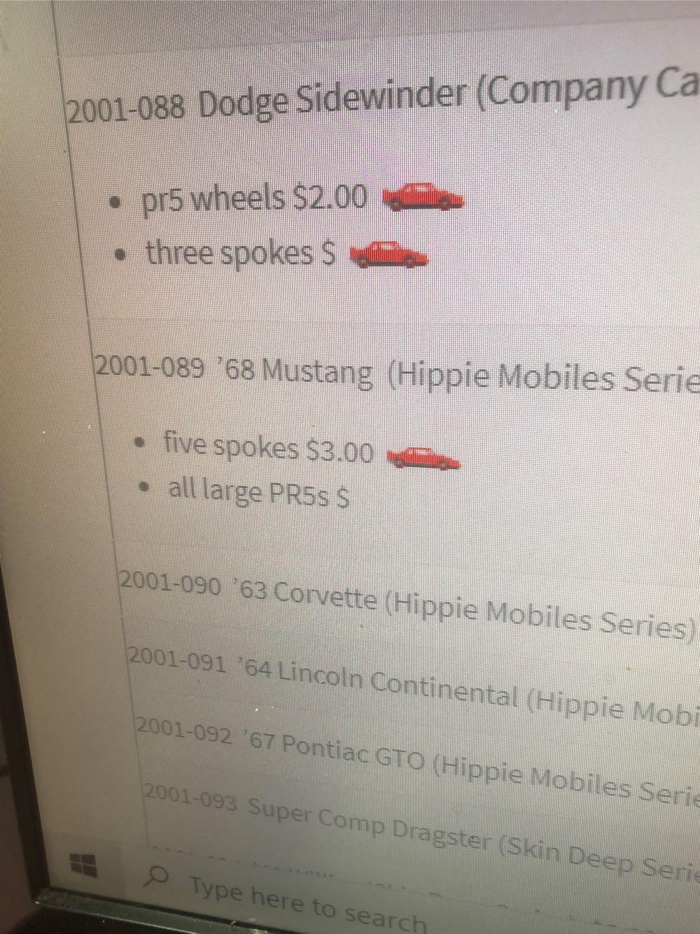 1967 Mustang - Hippie Mobiles toy car collectible - Main Image 3