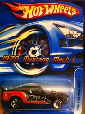 1970 Mustang Mach I - Mattel Wheels toy car collectible - Main Image 1