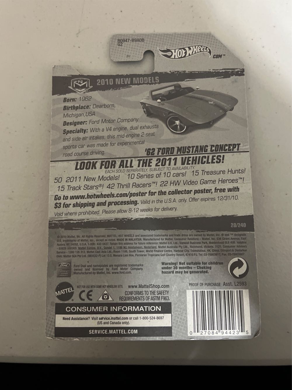 Hot Wheels Thrill Racers Highway Ferrari F430 Spider Red Kids car - 2010 New Models toy car collectible [Barcode 027084944235] - Main Image 2