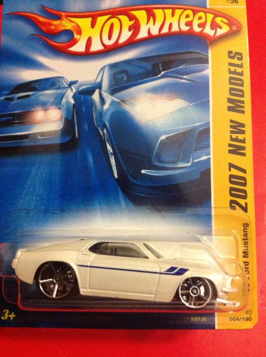 ‘69 Ford Mustang - 2007 New Models toy car collectible - Main Image 2