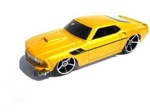 004 - 69 Ford Mustang (short Card) - 2007 New Models toy car collectible - Main Image 2