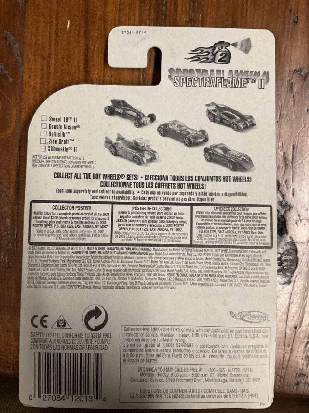 Ballistik - 2003 Spectraflame II toy car collectible - Main Image 3