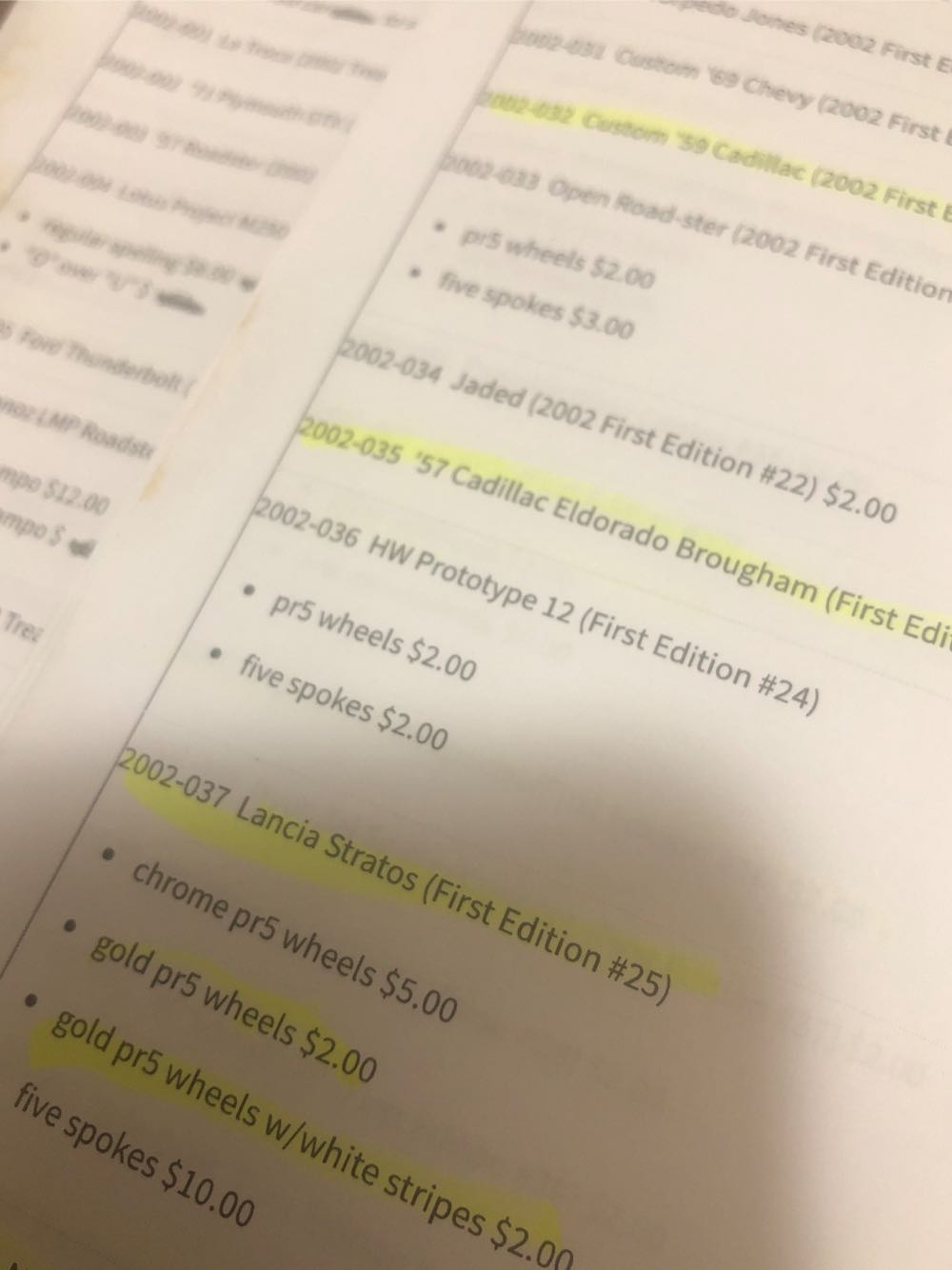 HW Prototype 12 - 2002 - First Editions toy car collectible - Main Image 3