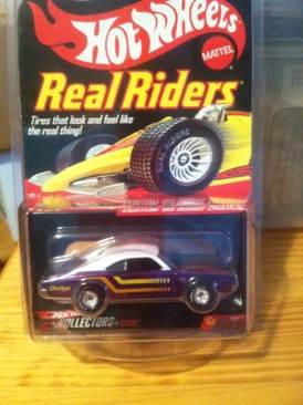 Dodge Charger Custom (purple) 1969 - Real Riders toy car collectible - Main Image 1