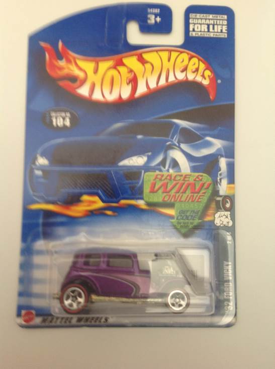 Ford Vicky ‘32 - Wheel Swap - 0025 - 2002 Red Lines Series toy car collectible - Main Image 2