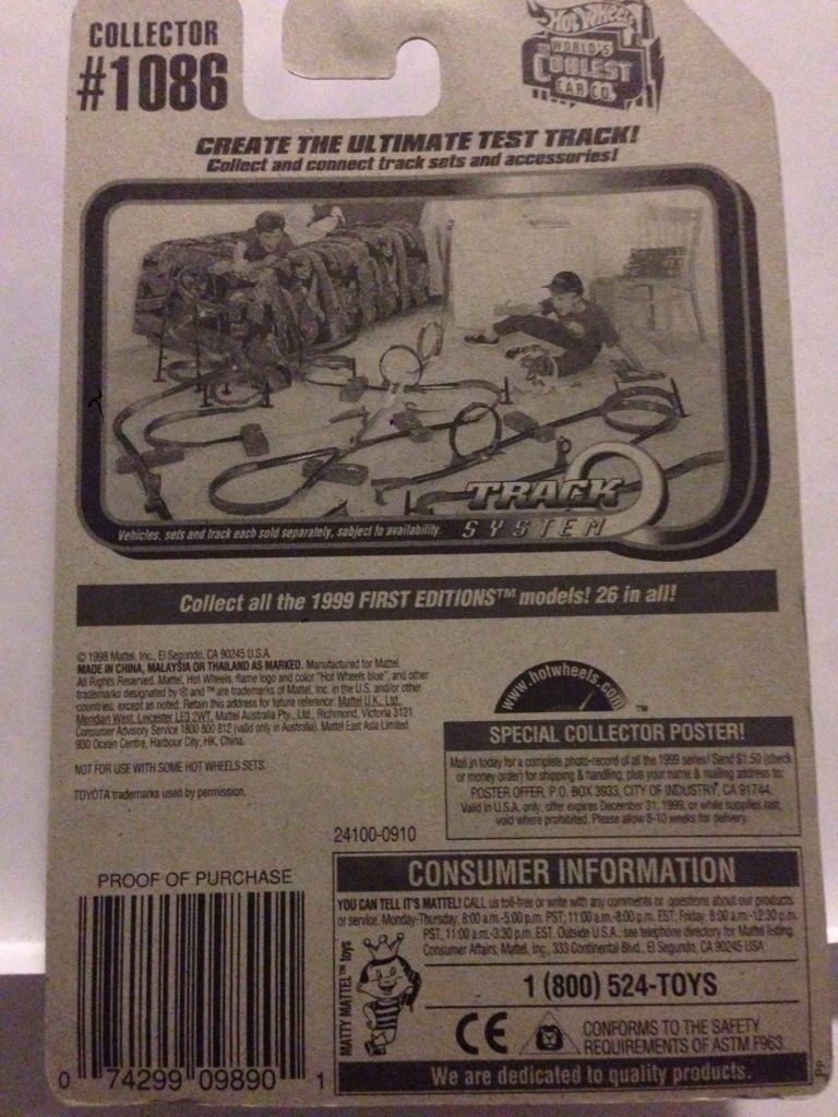 Toyota MR2 - Mainline toy car collectible - Main Image 2