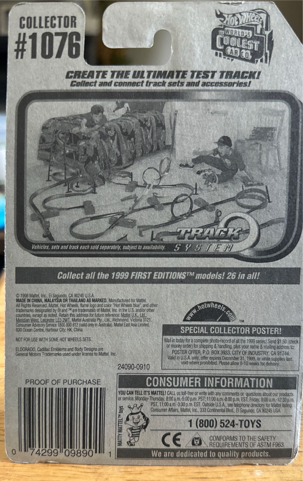 ‘59 Eldorado - Mainline 1999 toy car collectible - Main Image 3