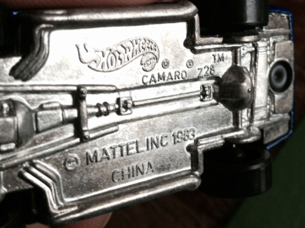 ’83 Camaro Z28 - Mystery Models toy car collectible - Main Image 2