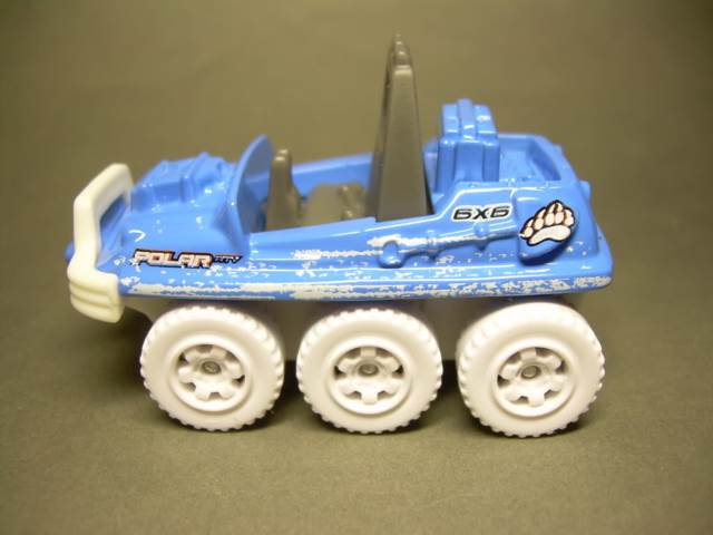 Matchbox Atv 6x6 - MBX Arctic toy car collectible - Main Image 2