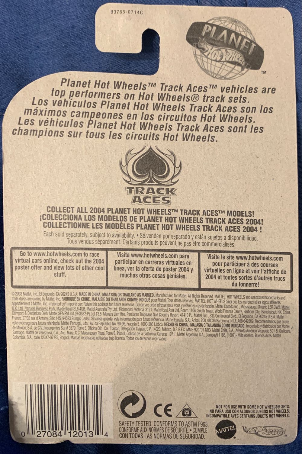 Jester - Track Aces. toy car collectible - Main Image 2