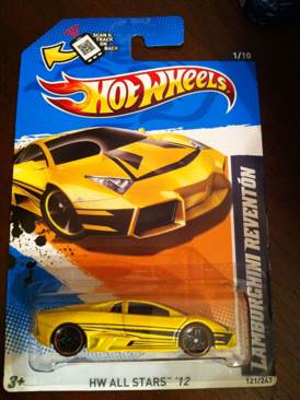 Lamborghini Reventon - HW All Stars toy car collectible - Main Image 2