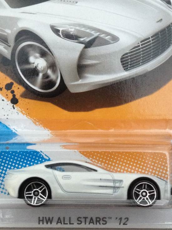 Aston Martin One-77 - HW All Stars ’12 toy car collectible - Main Image 2