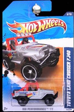 Toyota Land Cruiser FJ40 - 2011 - HW Performance toy car collectible - Main Image 1
