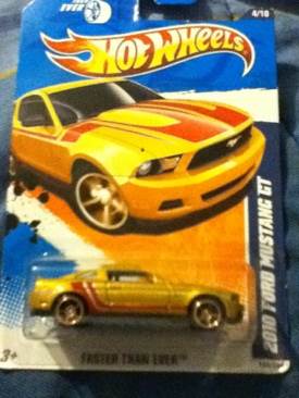 2010 Ford Mustang GT - HW Faster Than Ever toy car collectible [Barcode 027084944266] - Main Image 1