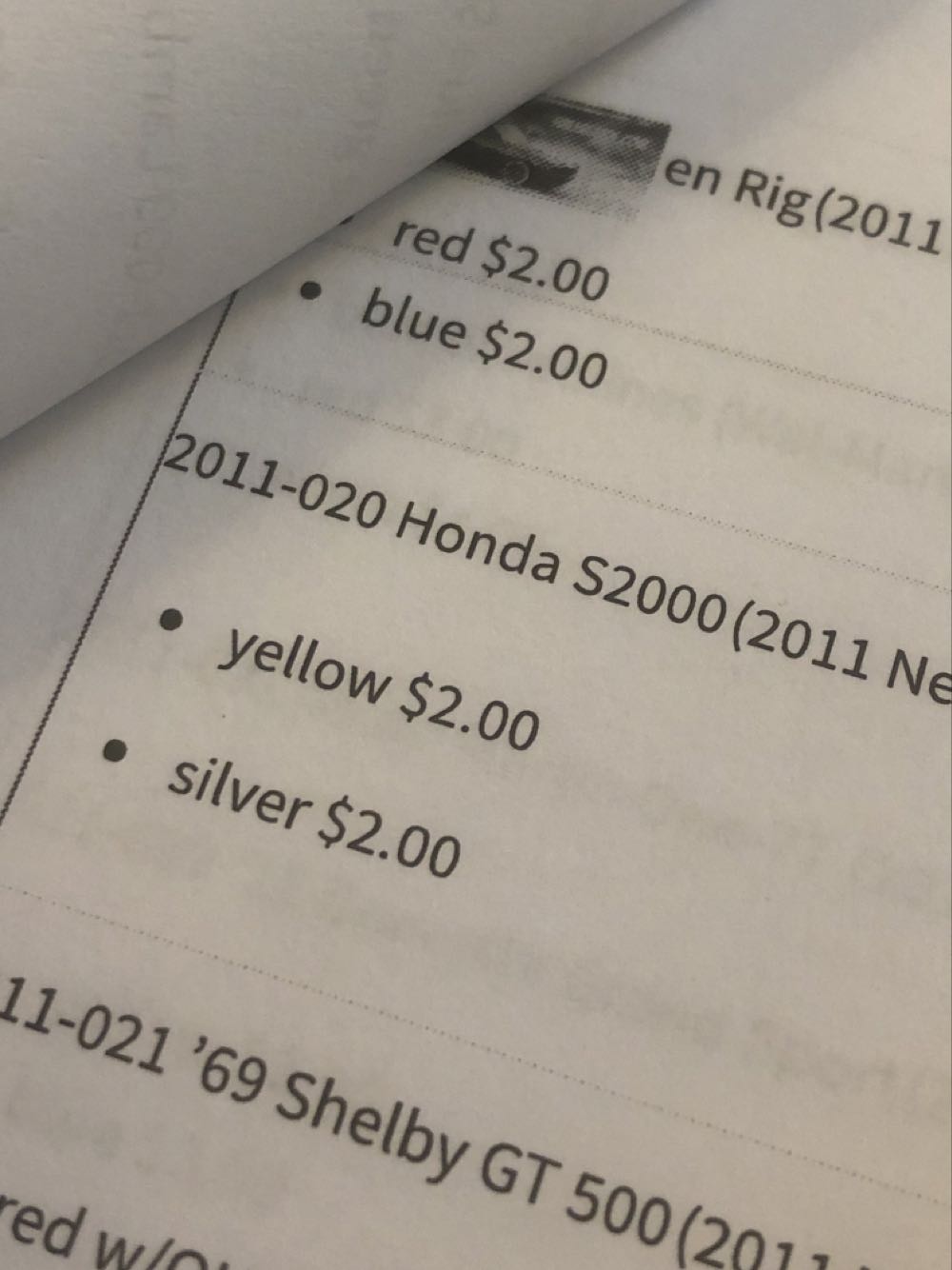 Honda S2000 - 2011 HW Premiere toy car collectible - Main Image 3