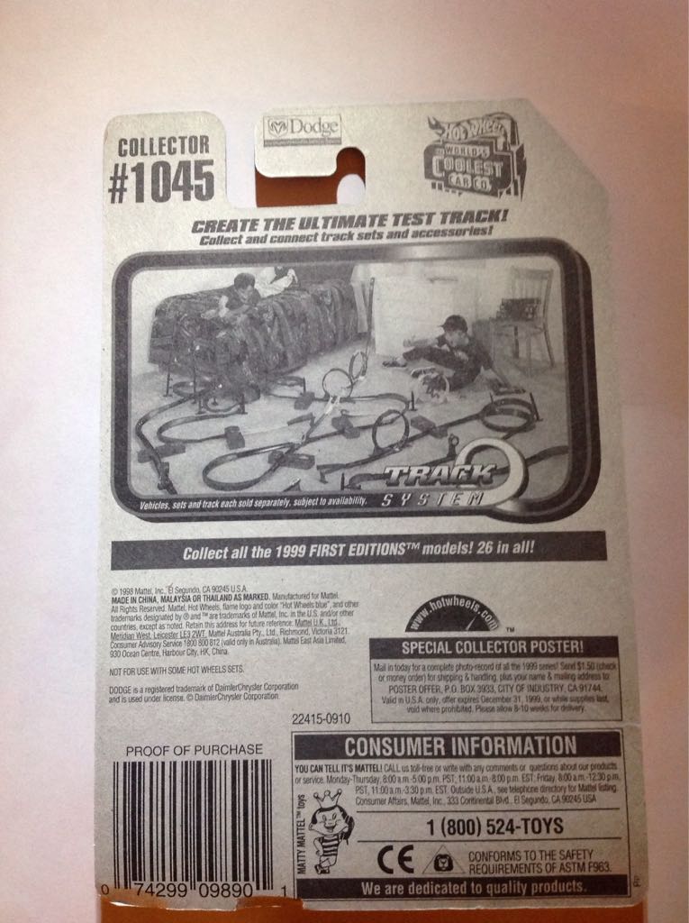 Dodge Ram 1500 - Mainline toy car collectible - Main Image 2