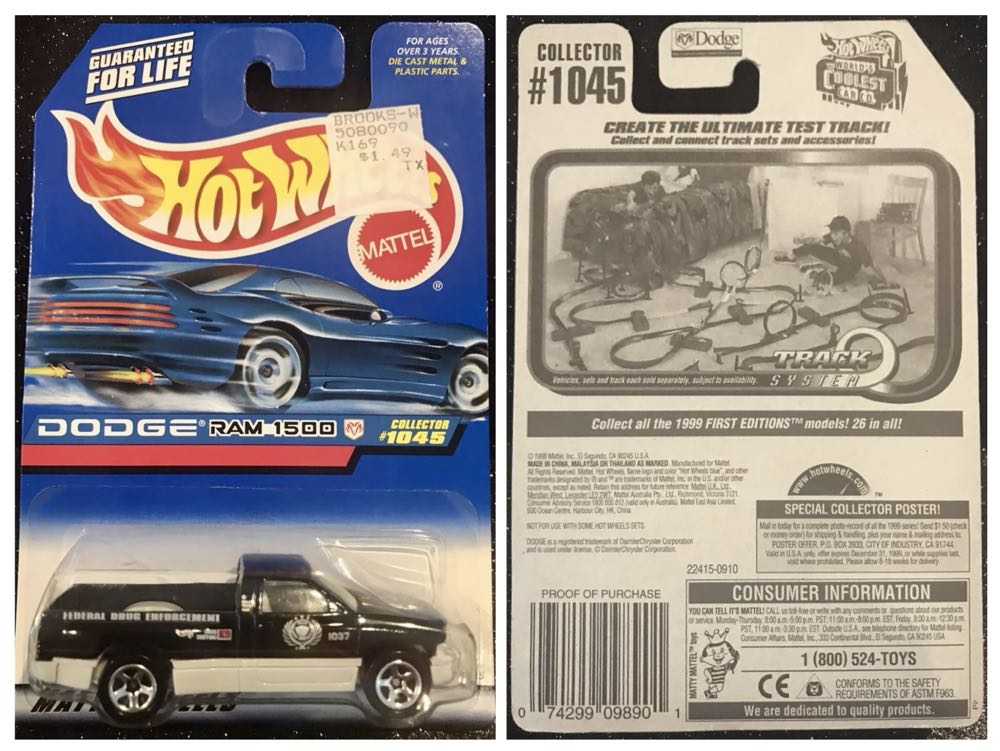 Dodge Ram 1500 - Mainline toy car collectible - Main Image 4