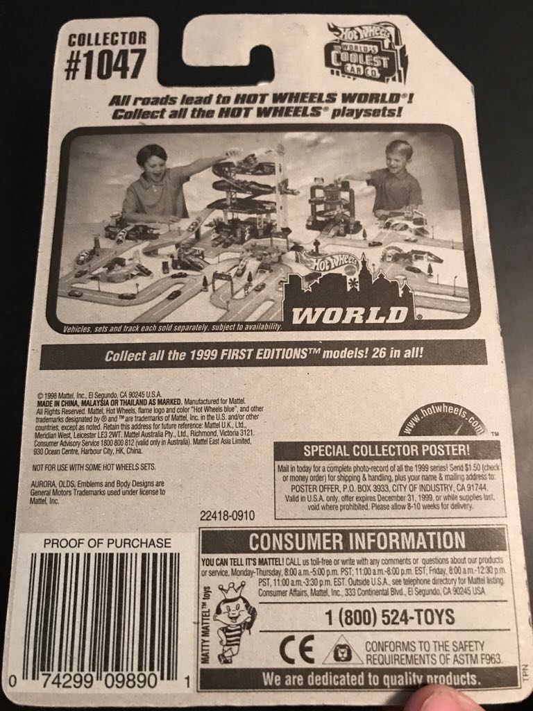 Olds Aurora - Mainline toy car collectible - Main Image 2