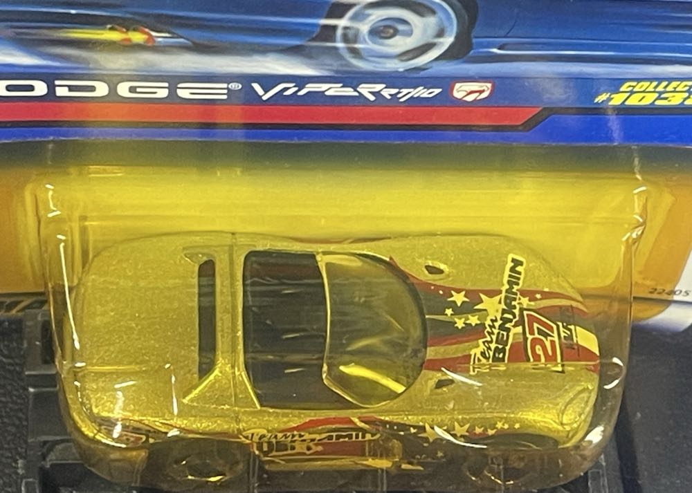 Dodge Viper  toy car collectible - Main Image 3