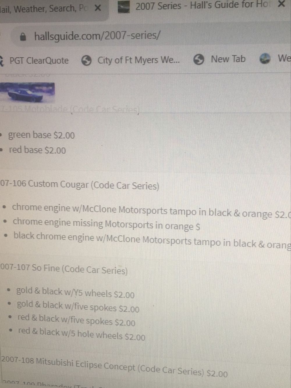 Custom Cougar - Sweet 16 toy car collectible - Main Image 3