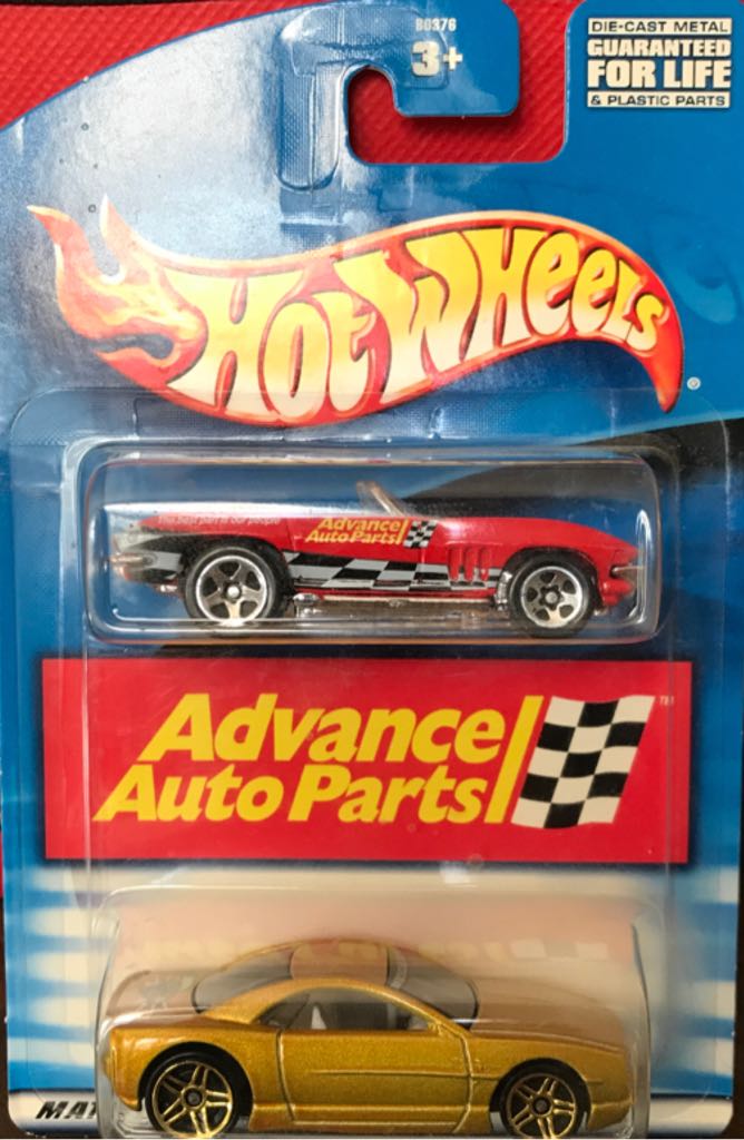 65 Corvette - Advance Auto Parts 2-pack toy car collectible - Main Image 2