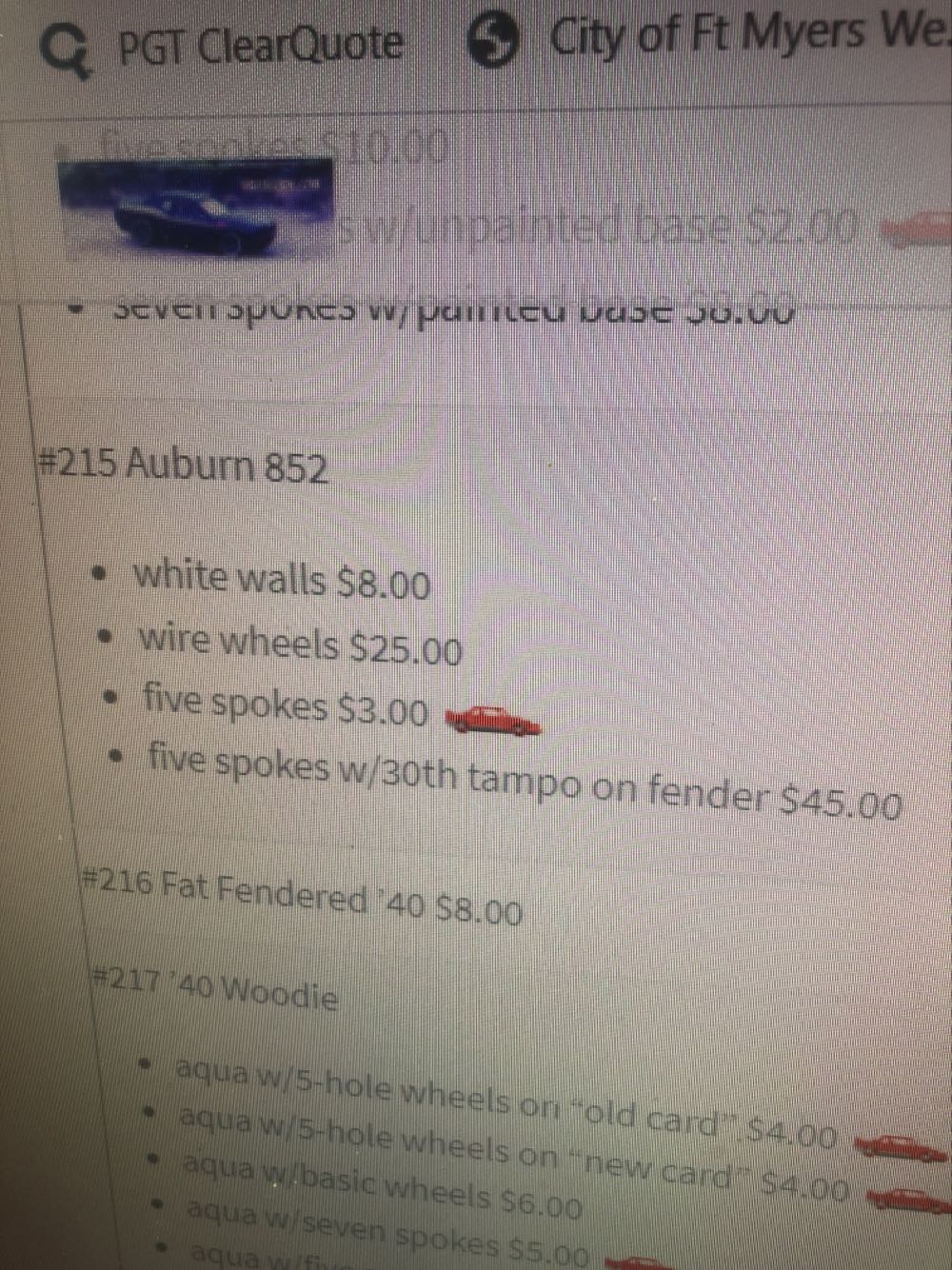 Auburn 852 - Mainline toy car collectible - Main Image 3