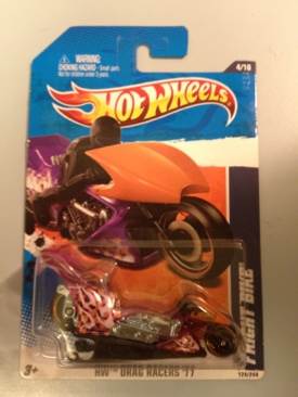 Fright Bike - HW Drag Racers ’11 toy car collectible - Main Image 1