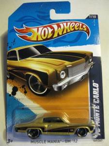 ’70 Monte Carlo - Muscle Mania - GM ’12 toy car collectible - Main Image 2