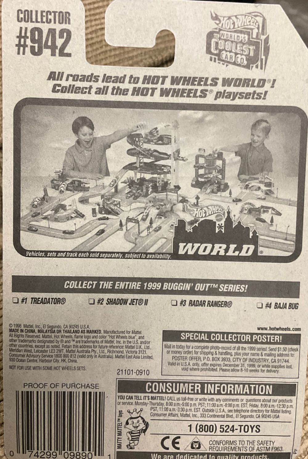 Shadow Jet II - Buggin’ Out Series toy car collectible - Main Image 3