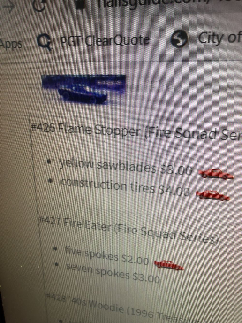 Flame Stopper - Fire Squad Series toy car collectible - Main Image 3