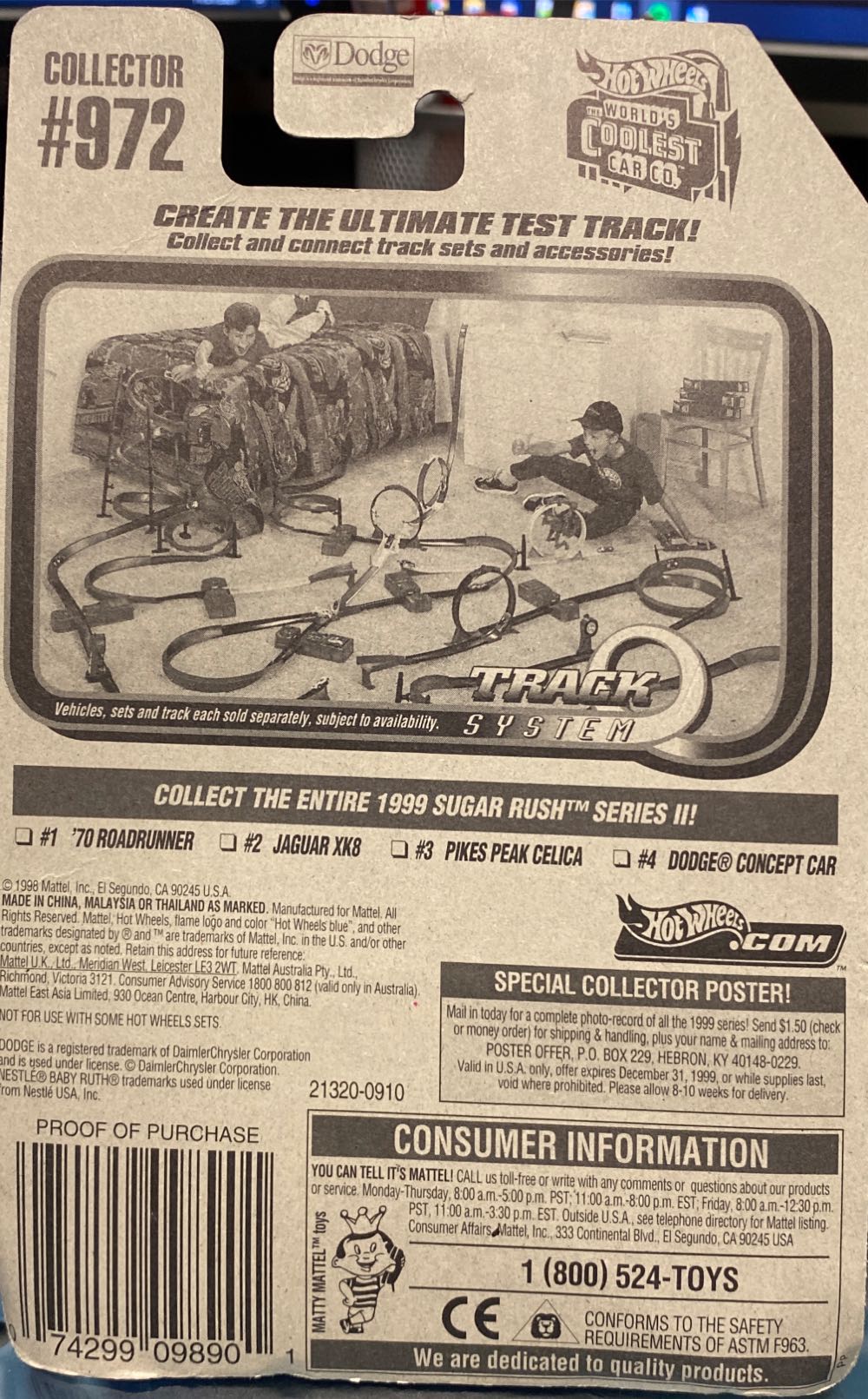 Dodge Concept Car - Sugar Rush Series toy car collectible - Main Image 3