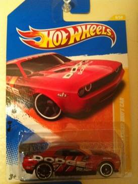 Dodge Challenger Drift Car - 2011 HW Premiere toy car collectible - Main Image 1