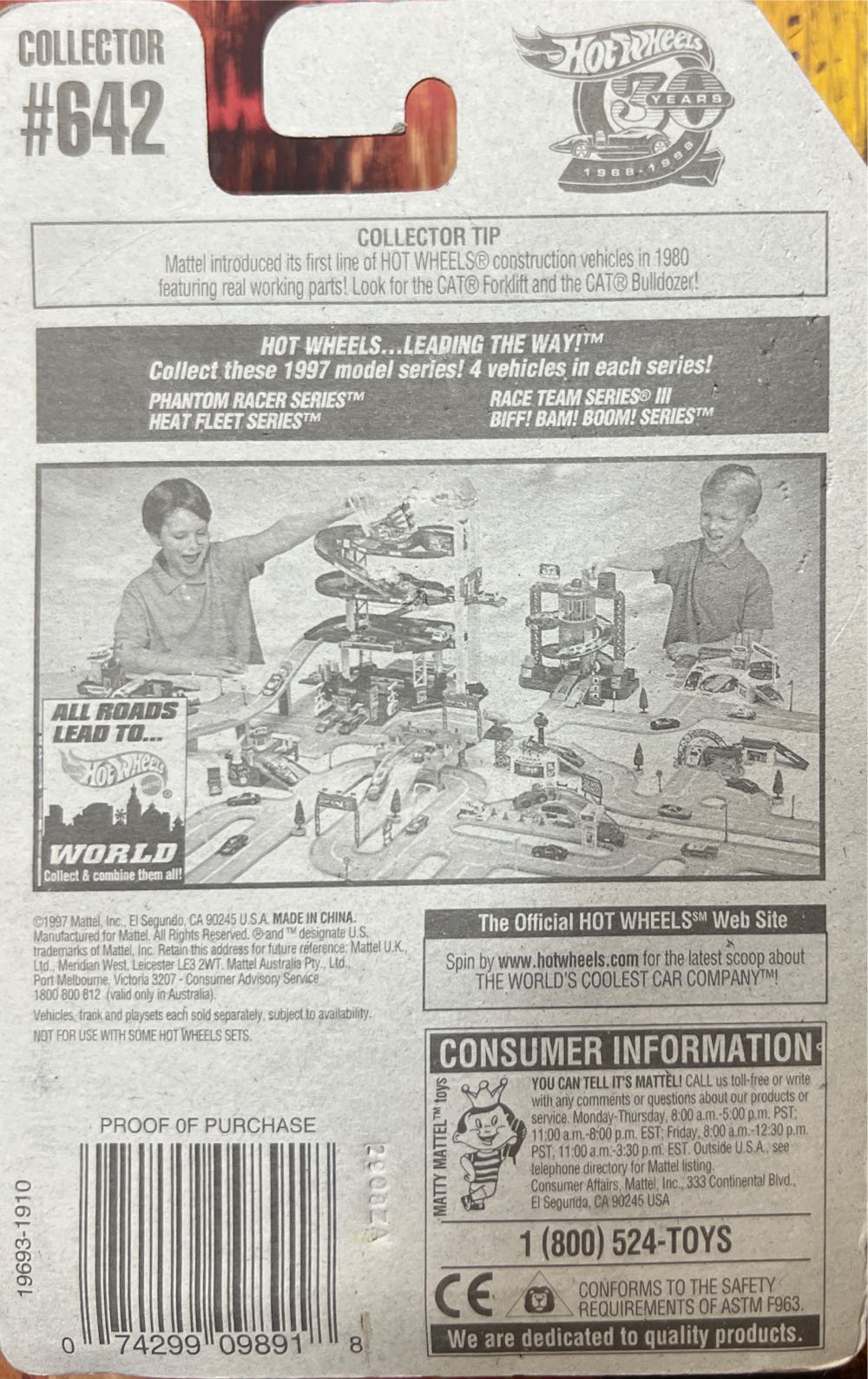 Forklift - 1997 Mainline Cars toy car collectible - Main Image 3