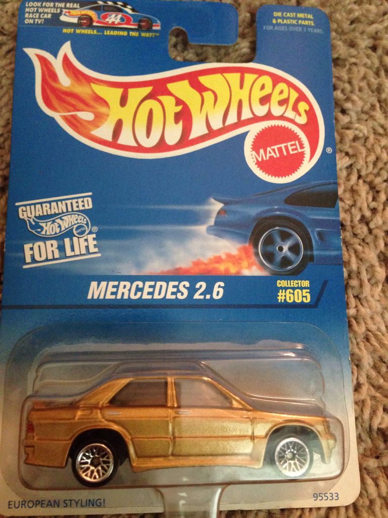 Mercedes 2.6 - 1997 Hot Wheels toy car collectible - Main Image 2