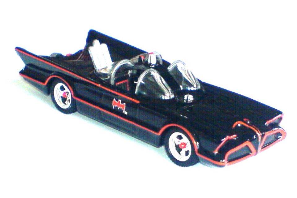 BAT - 1966 Lincoln Futura Custom ’Batmobile’ - Classic Batman TV Series - BATMAN toy car collectible - Main Image 2