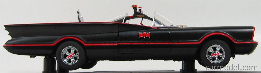 BAT - 1966 Lincoln Futura Custom ’Batmobile’ - Classic Batman TV Series - BATMAN toy car collectible - Main Image 3