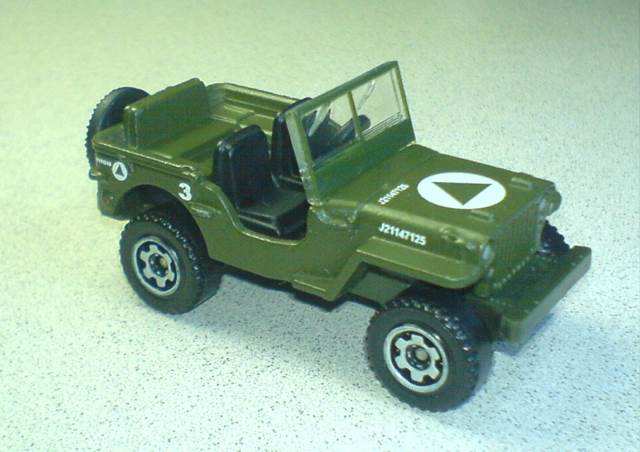 Jeep Willys - Battle Mission 5-Pack toy car collectible - Main Image 2