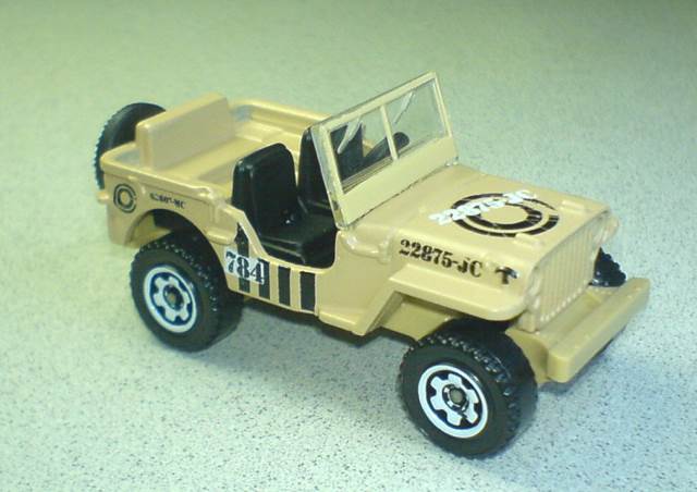 Jeep Willys - Jungle Explorers toy car collectible - Main Image 2